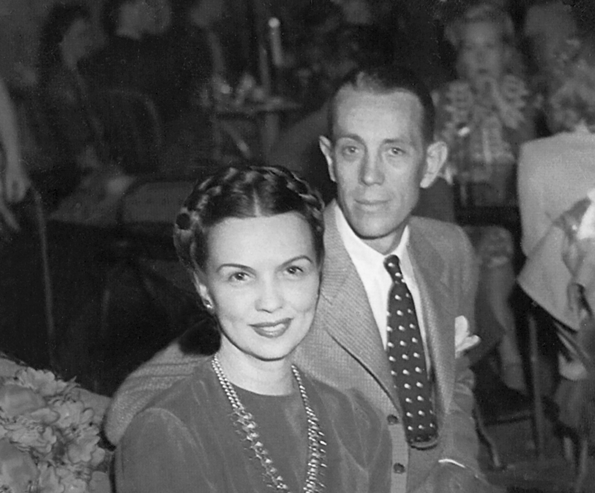 Don and Sybil Harrington in the 1940s